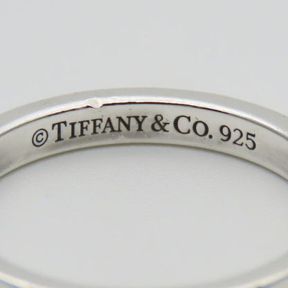 Tiffany & Co Ring / Ring Notes Narrow New York 925 Silver Approx 2.9g Silver