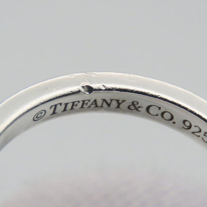 Tiffany & Co Ring / Ring Notes Narrow New York 925 Silver Approx 2.9g Silver