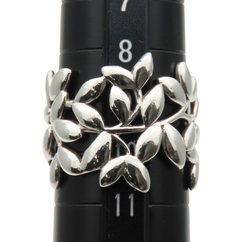 Tiffany & Co Ring - Olive Leaf 925 Silver Approx 4.9g Silver Paloma Picasso