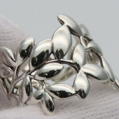 Tiffany & Co Ring - Olive Leaf 925 Silver Approx 4.9g Silver Paloma Picasso