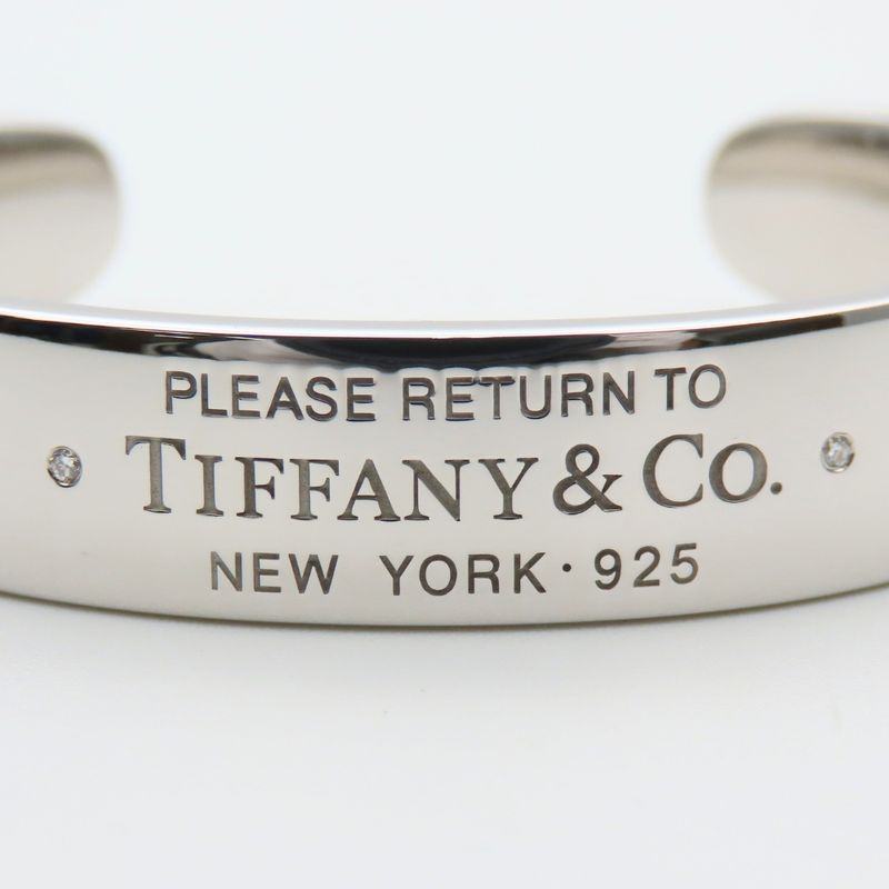 Tiffany & Co Bangle Return to Cuff 925 Silver Approx 32.3g Silver 2pd Bracelet