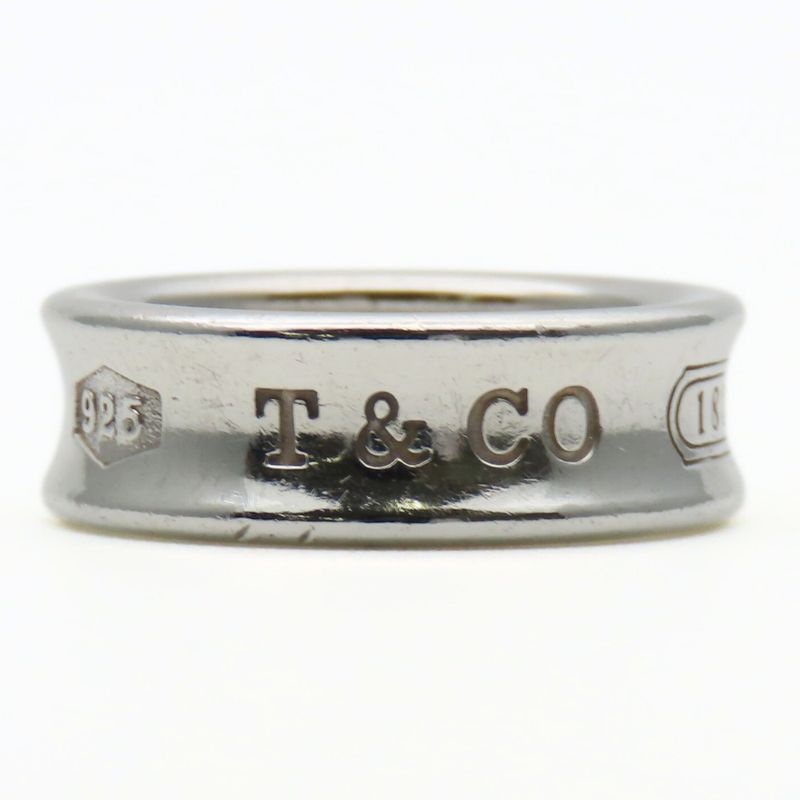 Tiffany & Co Ring 1837 Silver 925 Approx 7.8g Silver Accessory Standard Ladies