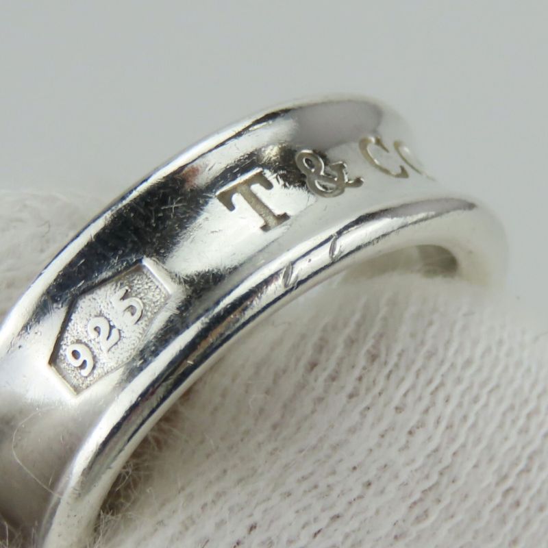 Tiffany & Co Ring 1837 Silver 925 Approx 7.8g Silver Accessory Standard Ladies