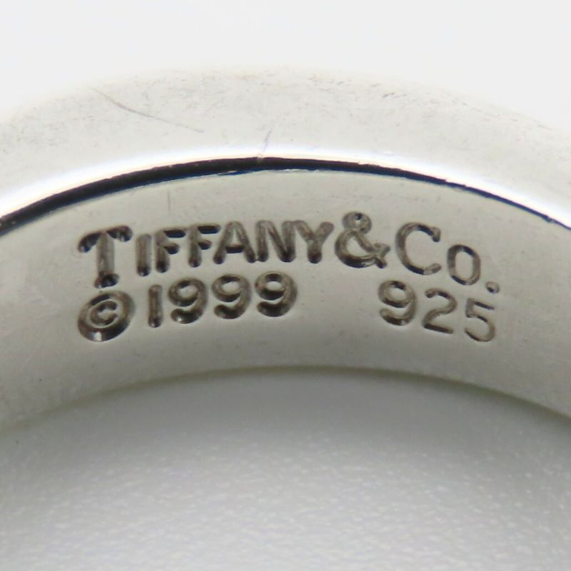 Tiffany & Co Ring / Ring Knife Edge 925 Silver Approx 5.7g Silver Accessories