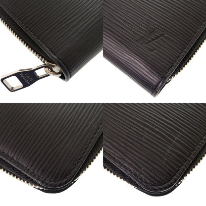 Louis Vuitton Zippy Organizer Epi Black M63852 Long Wallet LV 1074 Louis Vuitton
