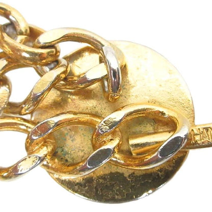 Chanel Rare 1984 Triple Coco Mark 3 Rings Chain Belt Vintage GP Plated Gold