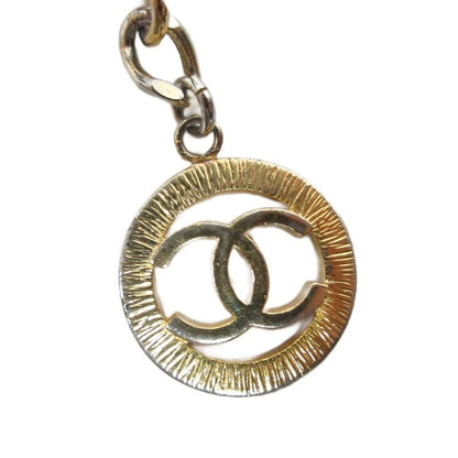 Chanel Rare 1984 Triple Coco Mark 3 Rings Chain Belt Vintage GP Plated Gold