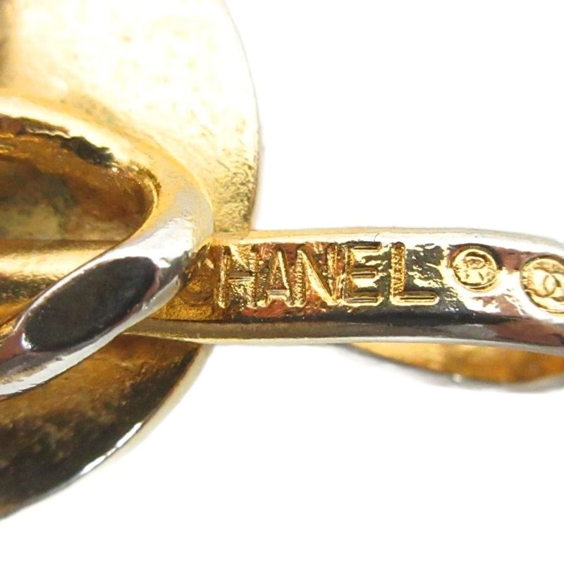 Chanel Rare 1984 Triple Coco Mark 3 Rings Chain Belt Vintage GP Plated Gold