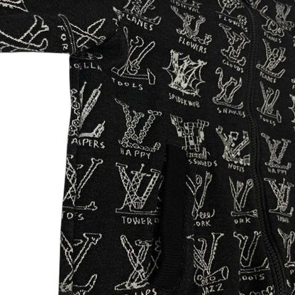 Louis Vuitton LV Trees Zip Jacket Blouson Rm211m ZMH Hky21w Cotton Logo Long