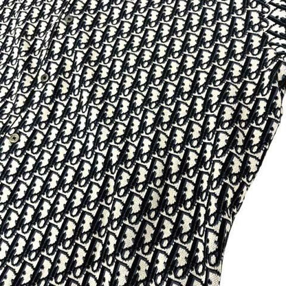 Dior Oblique Overshirt 023m550at099 Oblique Jacquard Shirt Cotton Logo Total