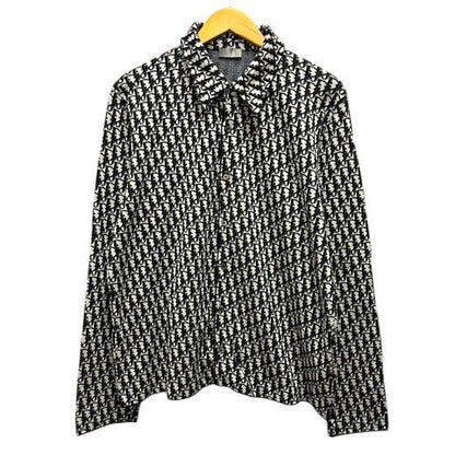 Dior Oblique Overshirt 023m550at099 Oblique Jacquard Shirt Cotton Logo Total
