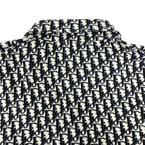 Dior Oblique Overshirt 023m550at099 Oblique Jacquard Shirt Cotton Logo Total