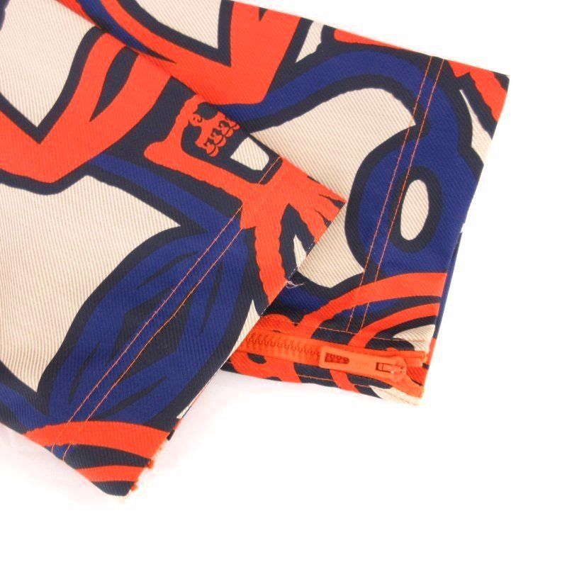 Hermes 23SS Stirrup Illusion Hooded Zip Up Jacket Hoodie Blouson Total 3e0252dv