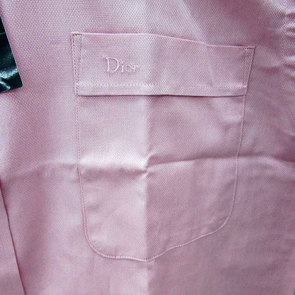 Christian DIOR Tagged Shirt Y Shirt Dress Shirt Long Sleeve Logo Embroidery