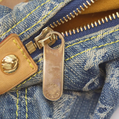Louis Vuitton 06 M95049 Monogram Denim Baggy PM Long Strap