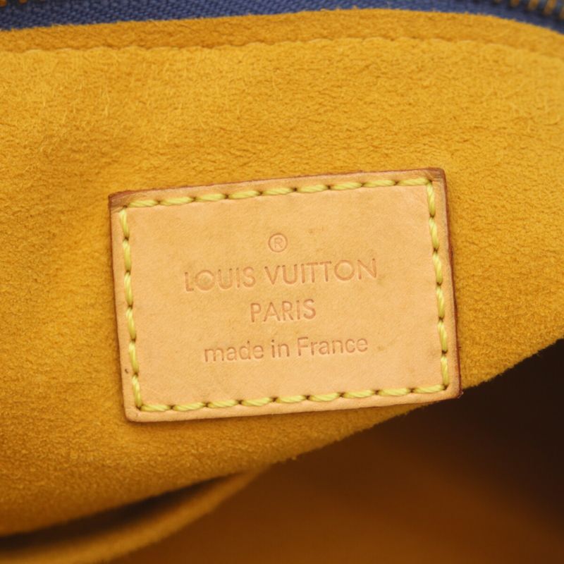 Louis Vuitton 06 M95049 Monogram Denim Baggy PM Long Strap