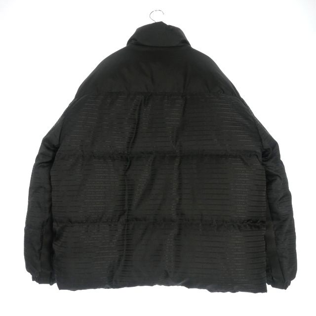 Prada Re-nylon Triangle Logo Reversible Down Jacket Blouson XL Black Sgc045