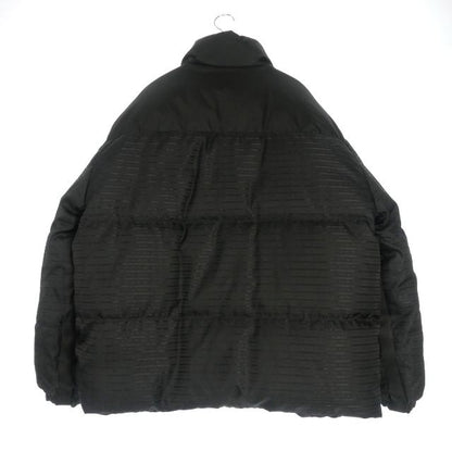 Prada Re-nylon Triangle Logo Reversible Down Jacket Blouson XL Black Sgc045