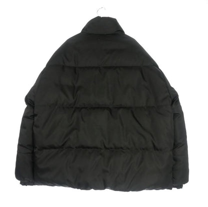 Prada Re-nylon Triangle Logo Reversible Down Jacket Blouson XL Black Sgc045