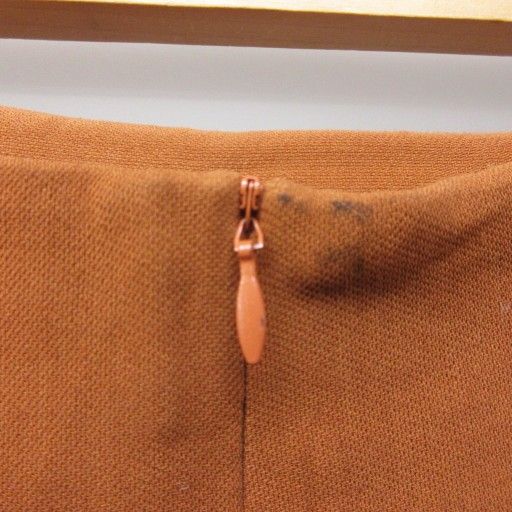 Fendi 365 Tagged Vintage Skirt Cotton Knee Length 40 Approx M Brown Brownish