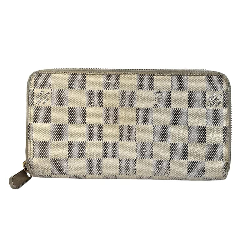 Louis Vuitton Damier Zippy Wallet N60019 Azure