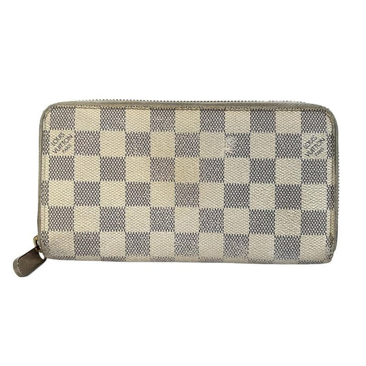 Louis Vuitton Damier Zippy Wallet N60019 Azure