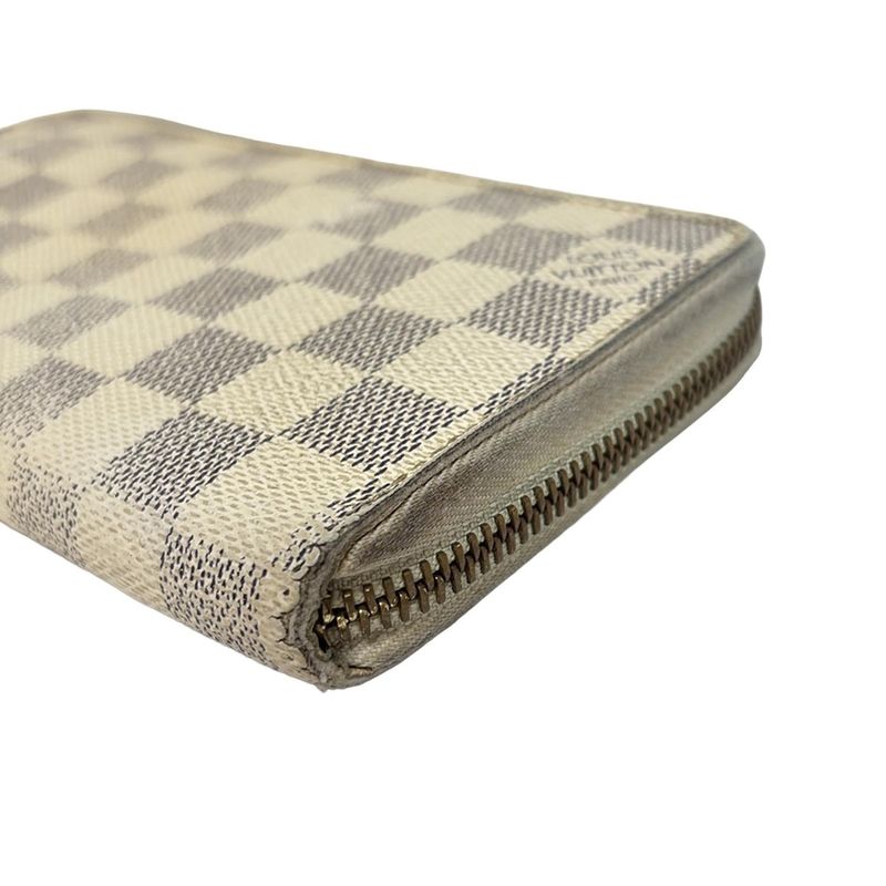Louis Vuitton Damier Zippy Wallet N60019 Azure