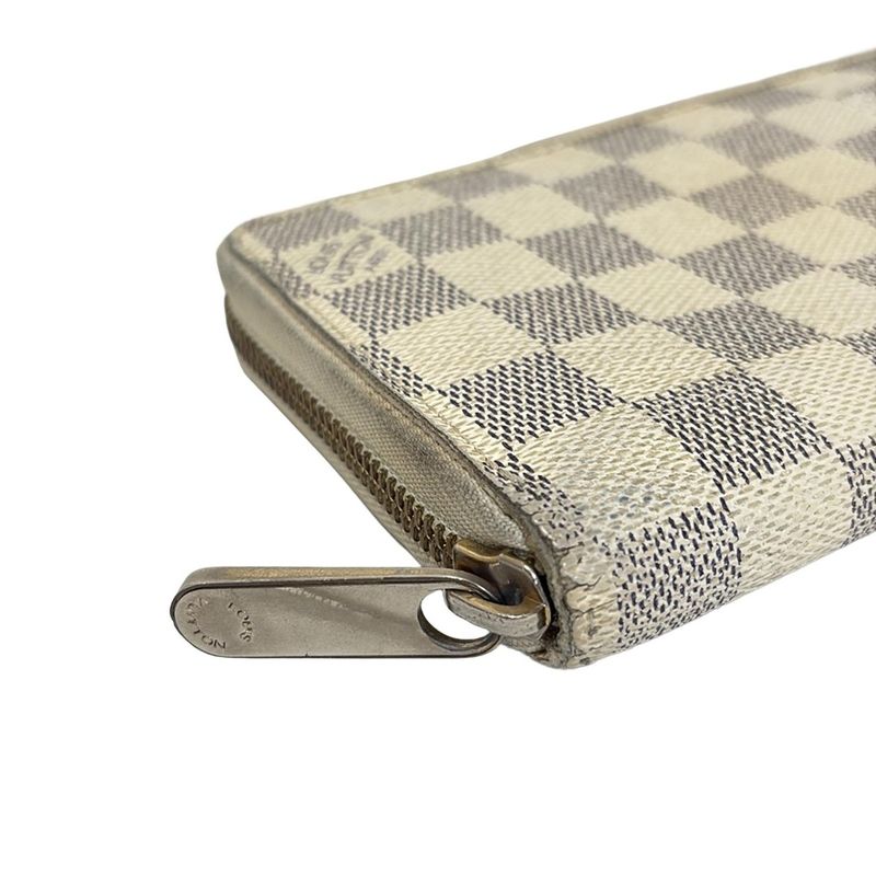Louis Vuitton Damier Zippy Wallet N60019 Azure