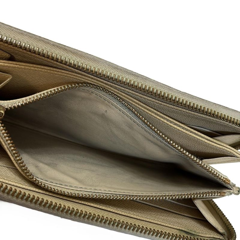 Louis Vuitton Damier Zippy Wallet N60019 Azure