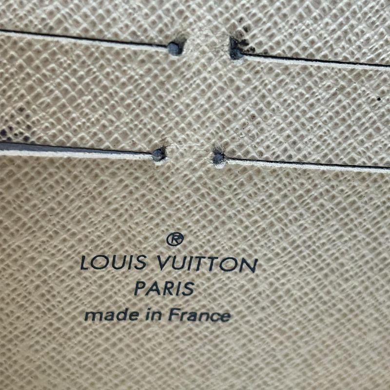 Louis Vuitton Damier Zippy Wallet N60019 Azure