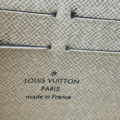 Louis Vuitton Damier Zippy Wallet N60019 Azure
