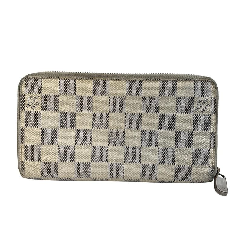 Louis Vuitton Damier Zippy Wallet N60019 Azure