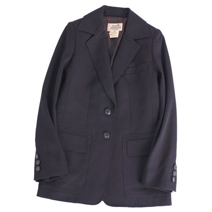 Vintage Hermes Jacket Tailored Wool a