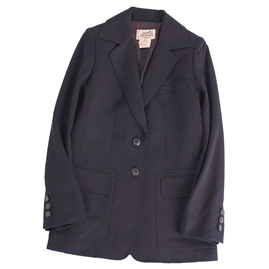 Vintage Hermes Jacket Tailored Wool a