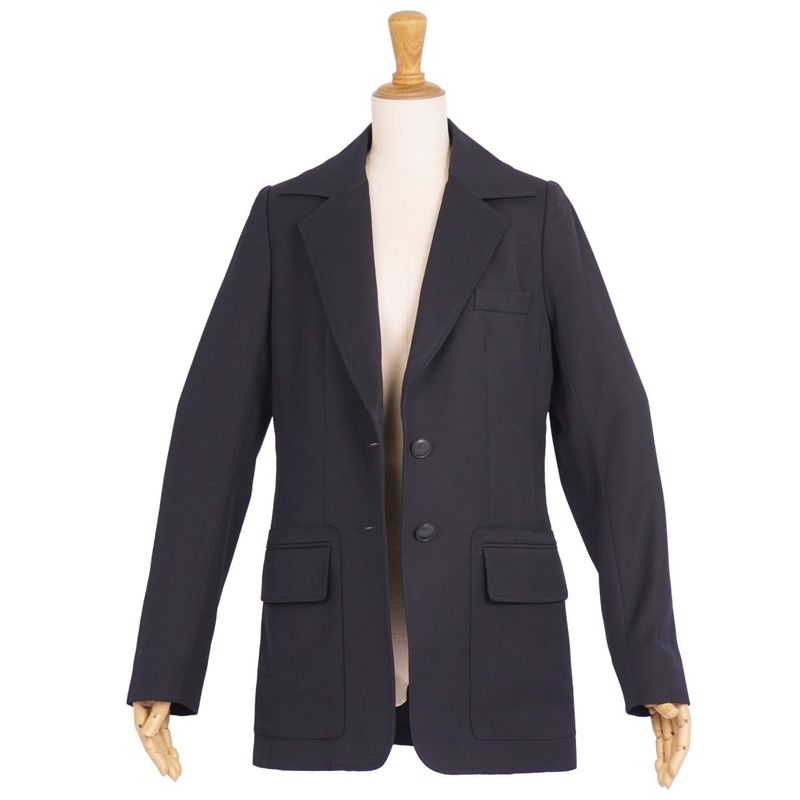 Vintage Hermes Jacket Tailored Wool a