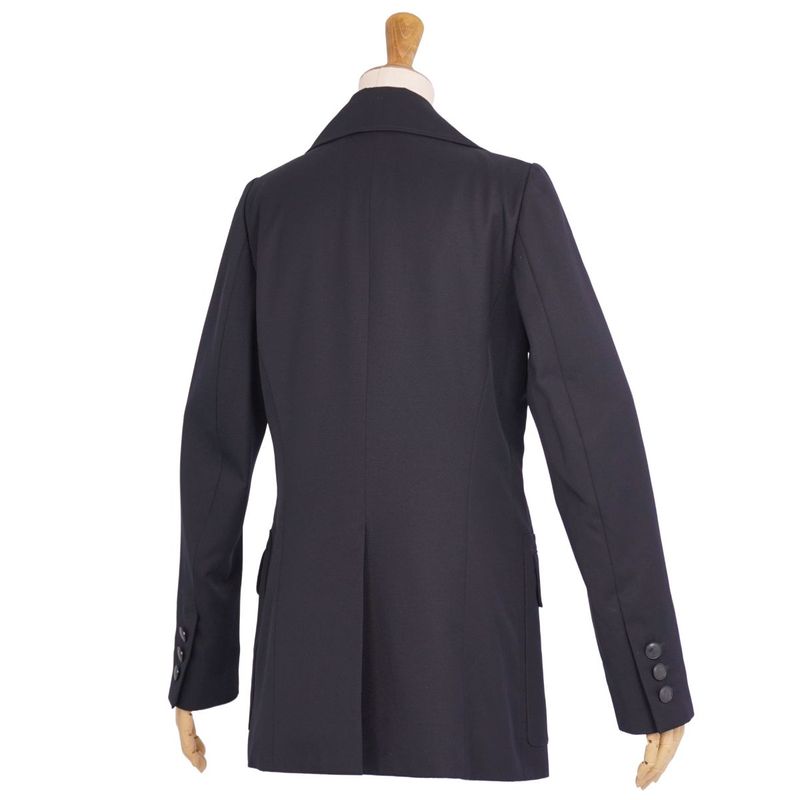 Vintage Hermes Jacket Tailored Wool a