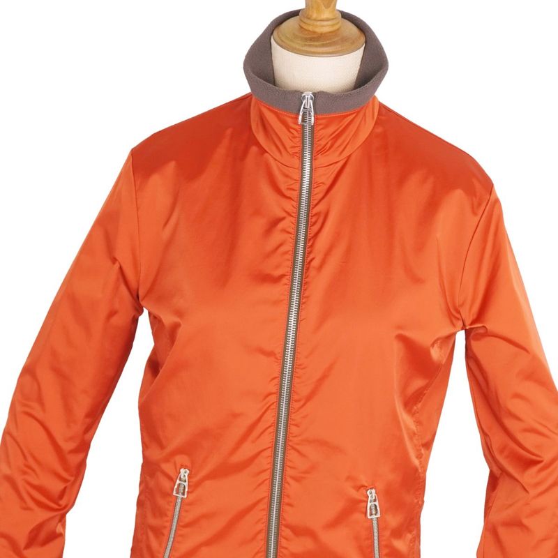Hermes Jacket Blouson Fleece Zip Up Nai