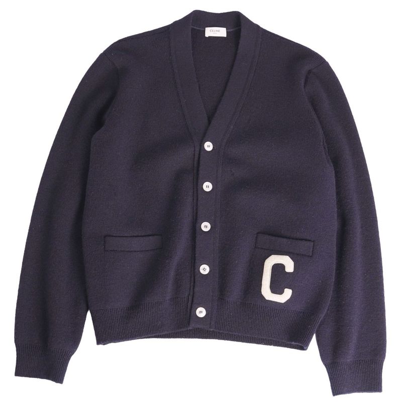 Celine Cardigan Knit Long Sleeves Long Sleeves Wool