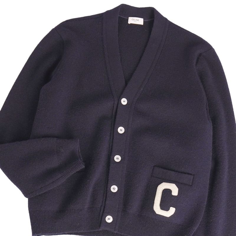 Celine Cardigan Knit Long Sleeves Long Sleeves Wool