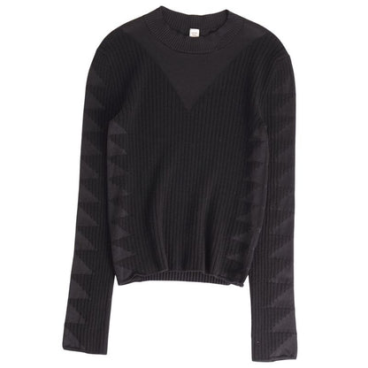 Hermes Knit 23aw Sweater Long Sleeves Wool Silk