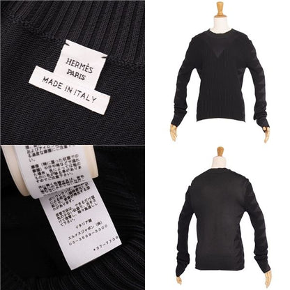 Hermes Knit 23aw Sweater Long Sleeves Wool Silk