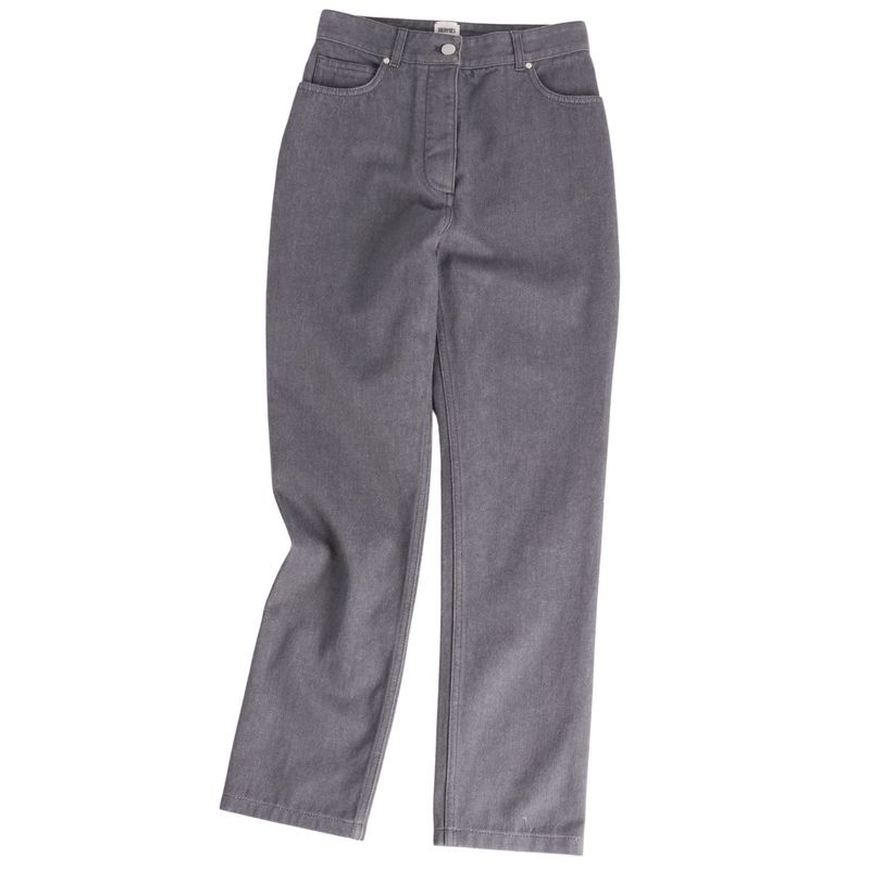 Hermes Pants 22aw Denim Pants Cotton Bottom