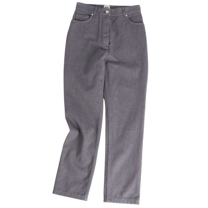 Hermes Pants 22aw Denim Pants Cotton Bottom