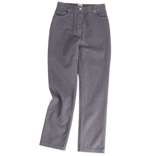 Hermes Pants 22aw Denim Pants Cotton Bottom