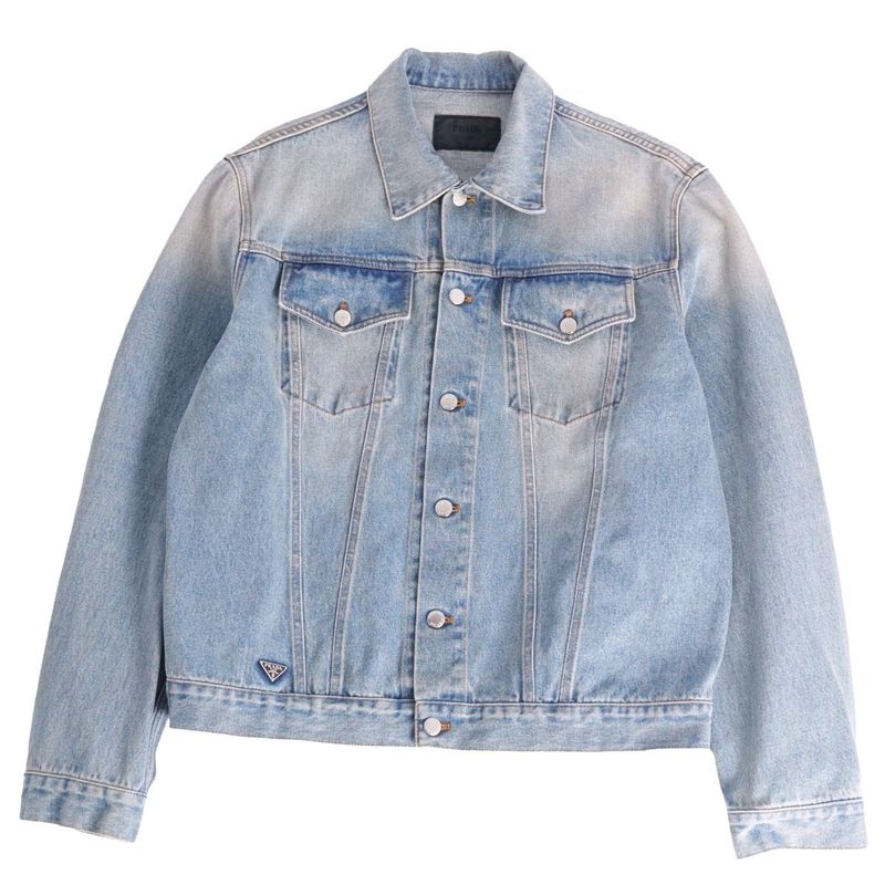 Prada Jacket 2022 Denim Jacket Triang