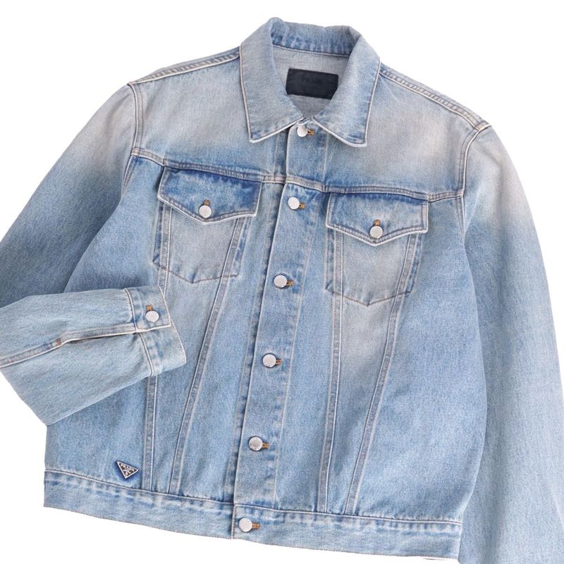 Prada Jacket 2022 Denim Jacket Triang