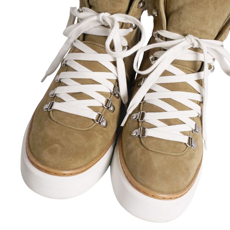 Hermes 22aw Fronco Short Boots Lace-Up