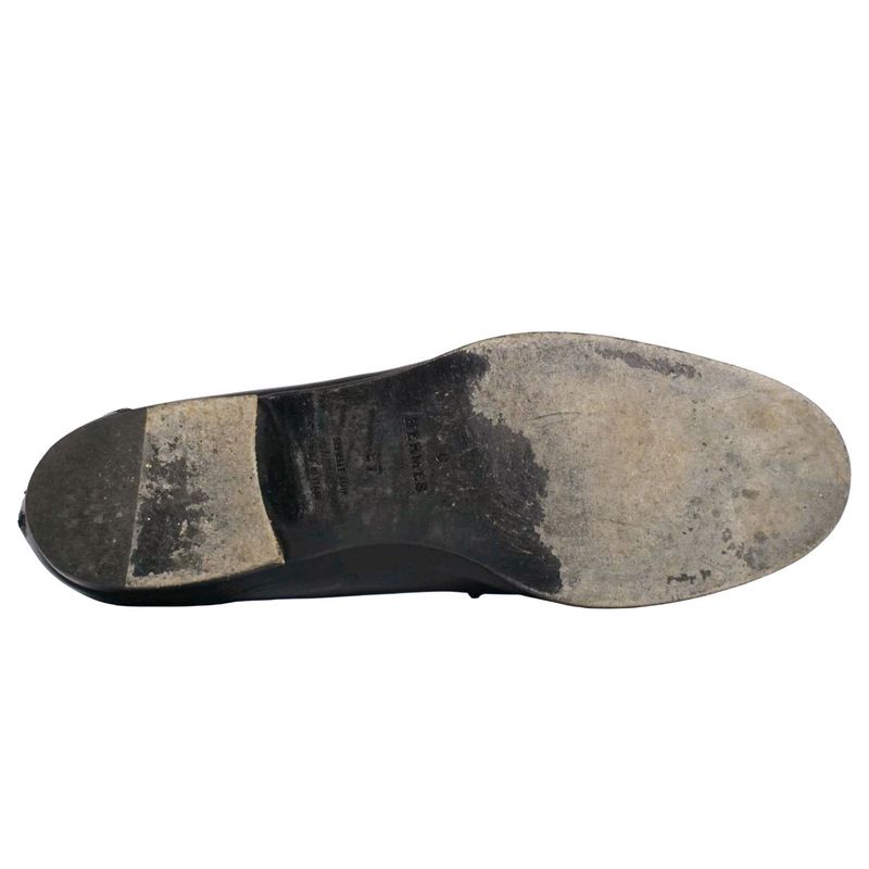 Hermes Loafer Moccasins Constance H Logo Hardware Calf Leather