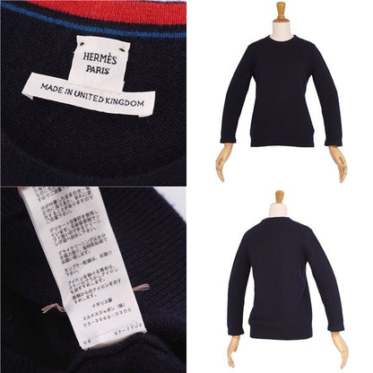 Hermes Knit Sweater Long Sleeve Long Sleeve Cashmere