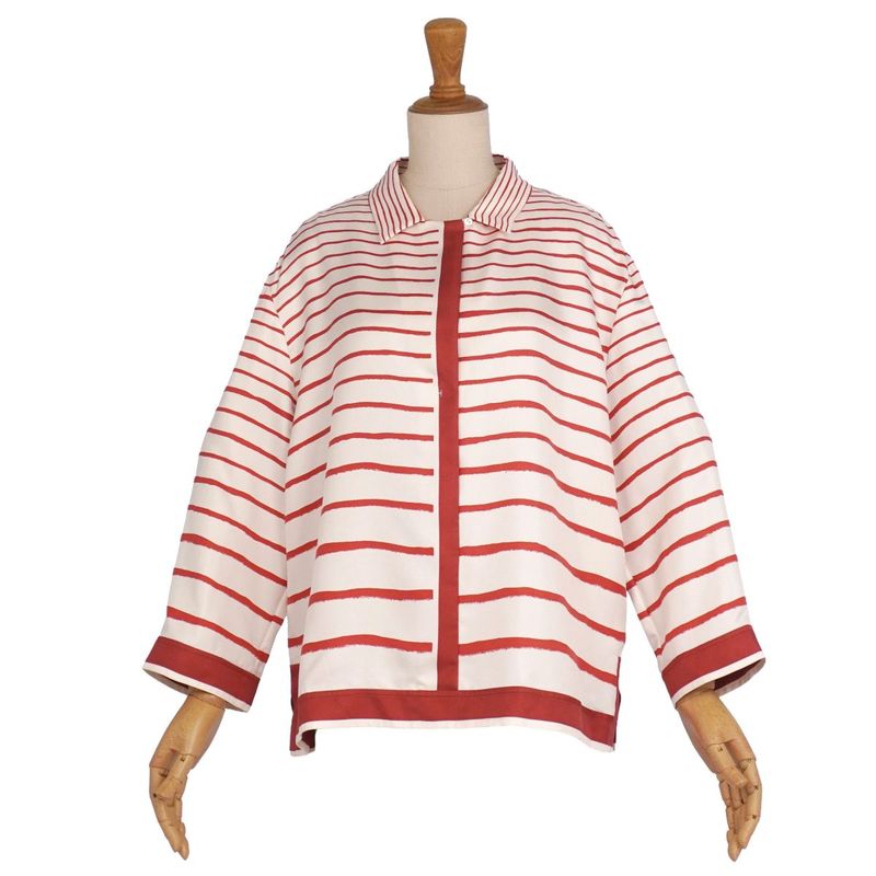 Hermes Shirt Margiela Period Blouse Long Sleeve Long